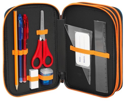 Astuccio 3 Zip Lyon Gamer WGF Completo colori e accessori + Penna Frixion - Foto 4 di 7