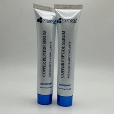 Cosmetic Skin Solutions Copper Peptide Serum Skin Plumping 15mlX2 Travel Size