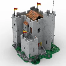ZITIANYOUBUILD Norman Castle Keep 10305 Alternative Build 3297 Pieces