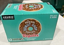 The Original Donut Shop Regular Medium Roast Coffee Keurig K-cups 12 Ct