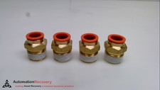 SMC KQ2H13-37AS , ONE TOUCH MALE FITTING, NEW* #290097