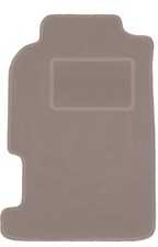 Fahrermatte Fußmatten Automatten Velours Beige für Honda CRX DelSol 1992-1997