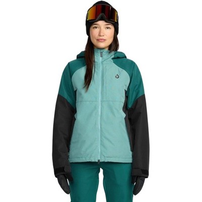 Volcom Agate Insulated Women's Winter Jacket, Arctic Blue, Large