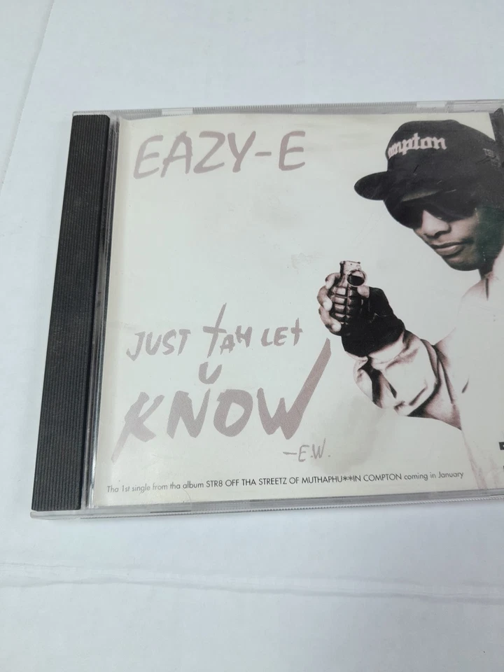 Easy-E  | Just Tah Let You Know [PA] (1995, Ruthless Records, Gangsta Rap) Vtg - Image 2 of 4