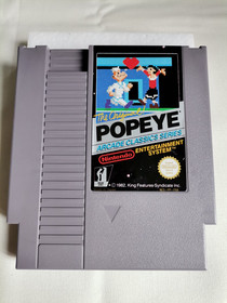 Jeu Nintendo Nes Popeye / Konami / PAL FAH / Original Complet