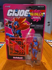 Super 7 Reaction G.I. Joe Ninja Force Cobra Commander Target Exclusive