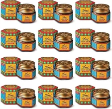 12x Tiger Balm (Red) Super Strength Pain Relief Ointment 21ml. Each Exp 2027