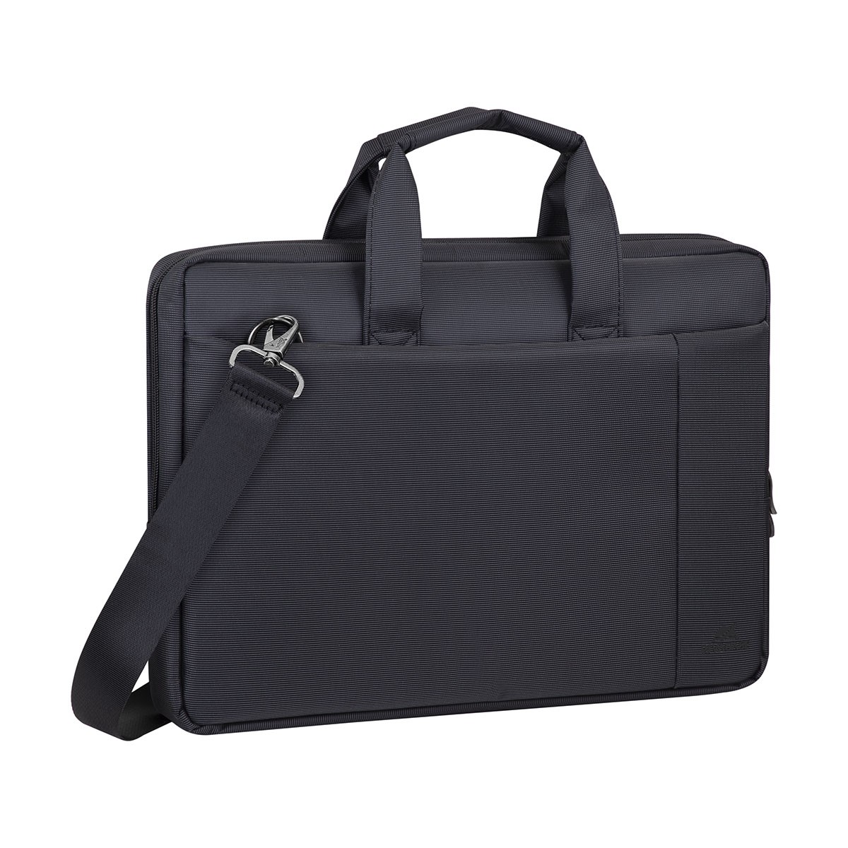 Mallette PC portable 13.3 pouces Rivacase noire avec sangle épaule