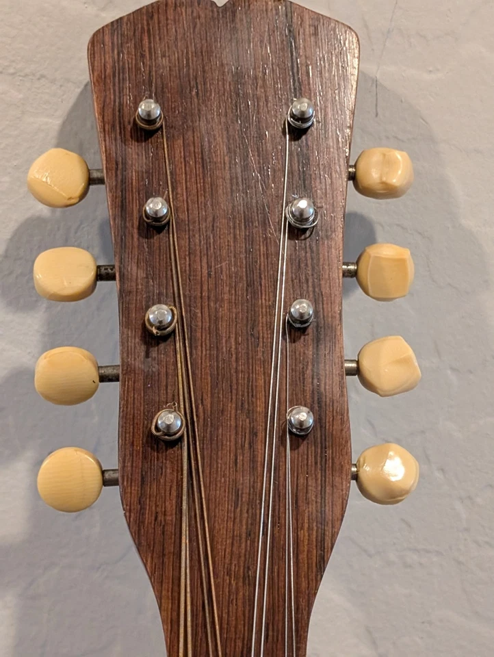 Винтажная мандолина с чашей сзади от Vega Company  - Изображение 3 из 4