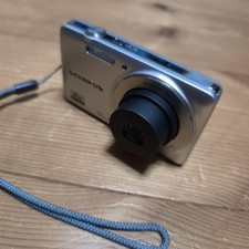OLYMPUS VG-110 Silver Compact Digital Camera Tested Excellent Condition