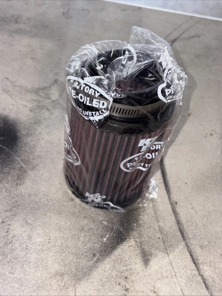 K&N RU-1460 Universal Round Performance Washable Reusable Air Filter for Intake - Image 3 of 4