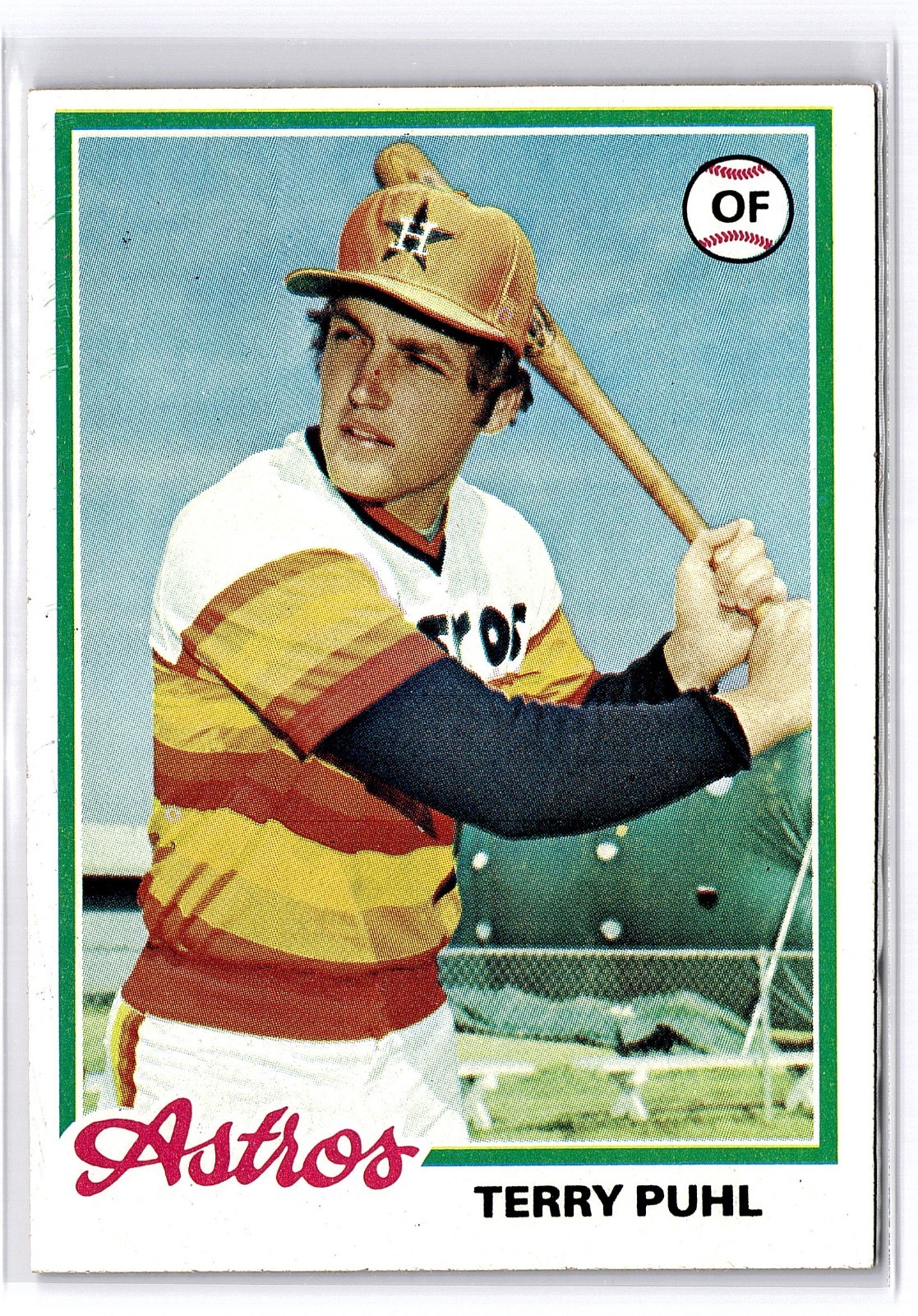 1978 Topps - Terry Puhl #553 RC - Astros* High Grade * High Res Scan *