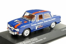Minichamps Alfa Romeo Giulia Europa-testfahrt Sizilien-hammerfest 1970 1:43 400120905