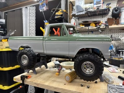 3D Printed RC Body/Shell 1/10 1973 Ford F100 313WB UNFINISHED w/ Interior Kit