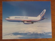 Vintage Boeing 737-200 Photo * Flight Test Airplane in Flight