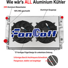 4 Reihig Kühler Shroud Fan Für 1976-96 Jagu...