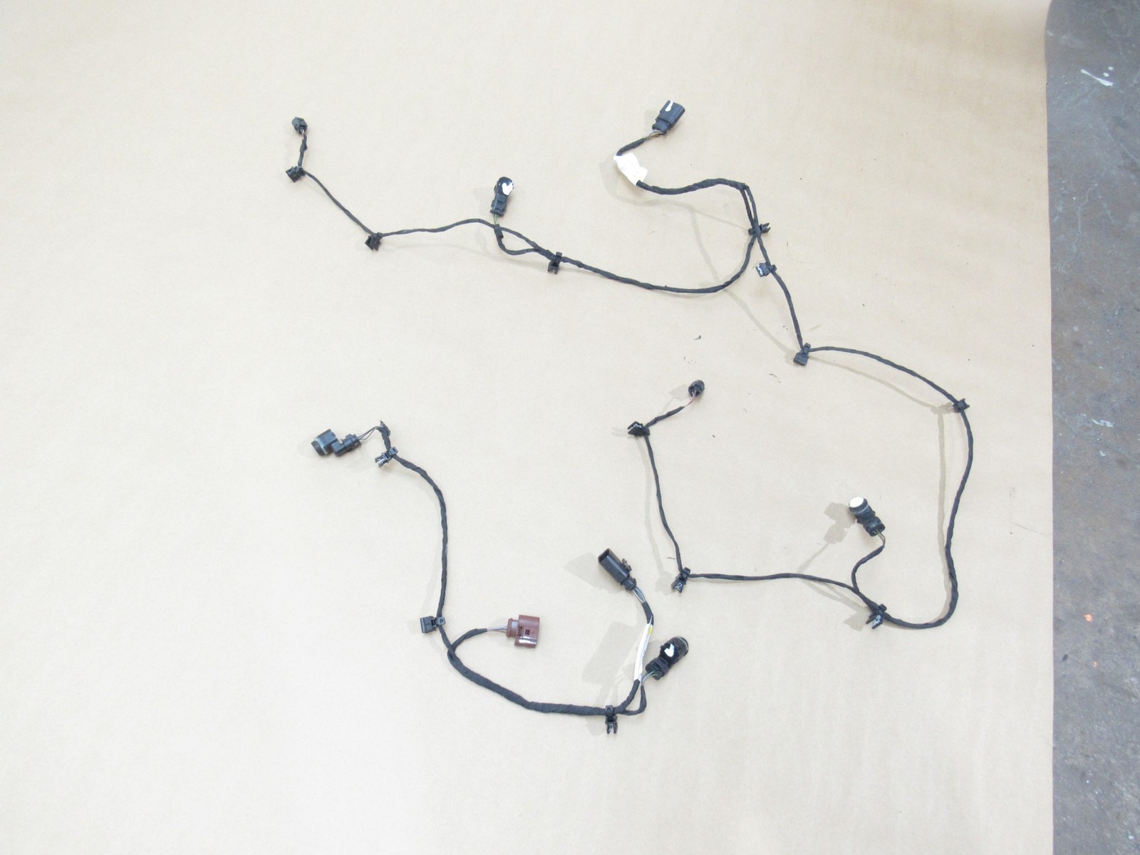 Bentley Continental GT 2012 Rear Bumper Park Sensor Wire Harness Set 11-18 ;#3