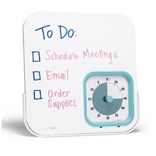 MOD with Dry Erase Board   60-Minute Visual Countdown Timer with Magnetic Blue