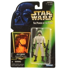 Star Wars Power of the Force POTF Green Card AT-ST Driver Action Figure