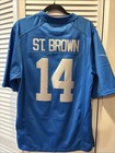 Amon-Ra St. Brown Nike Detroit Lions Throwback NFL Jersey Men’s Small — photo 2