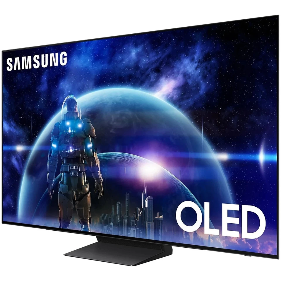 TV 48" SAMSUNG QE48S90DAE OLED 4K ULTRA HD SMART WIFI GRAPHITE BLACK NO 8K NO 3D - Immagine 3 di 4