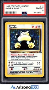 1999 snorlax pokemon card value 1999 Snorlax
