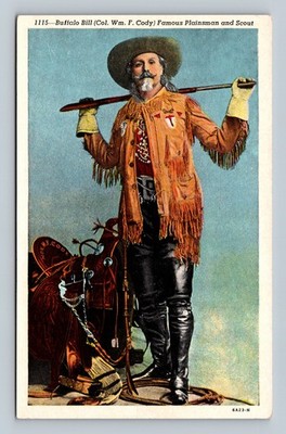 Buffalo Bill Famous Plainsman and Scout in Cody Montana