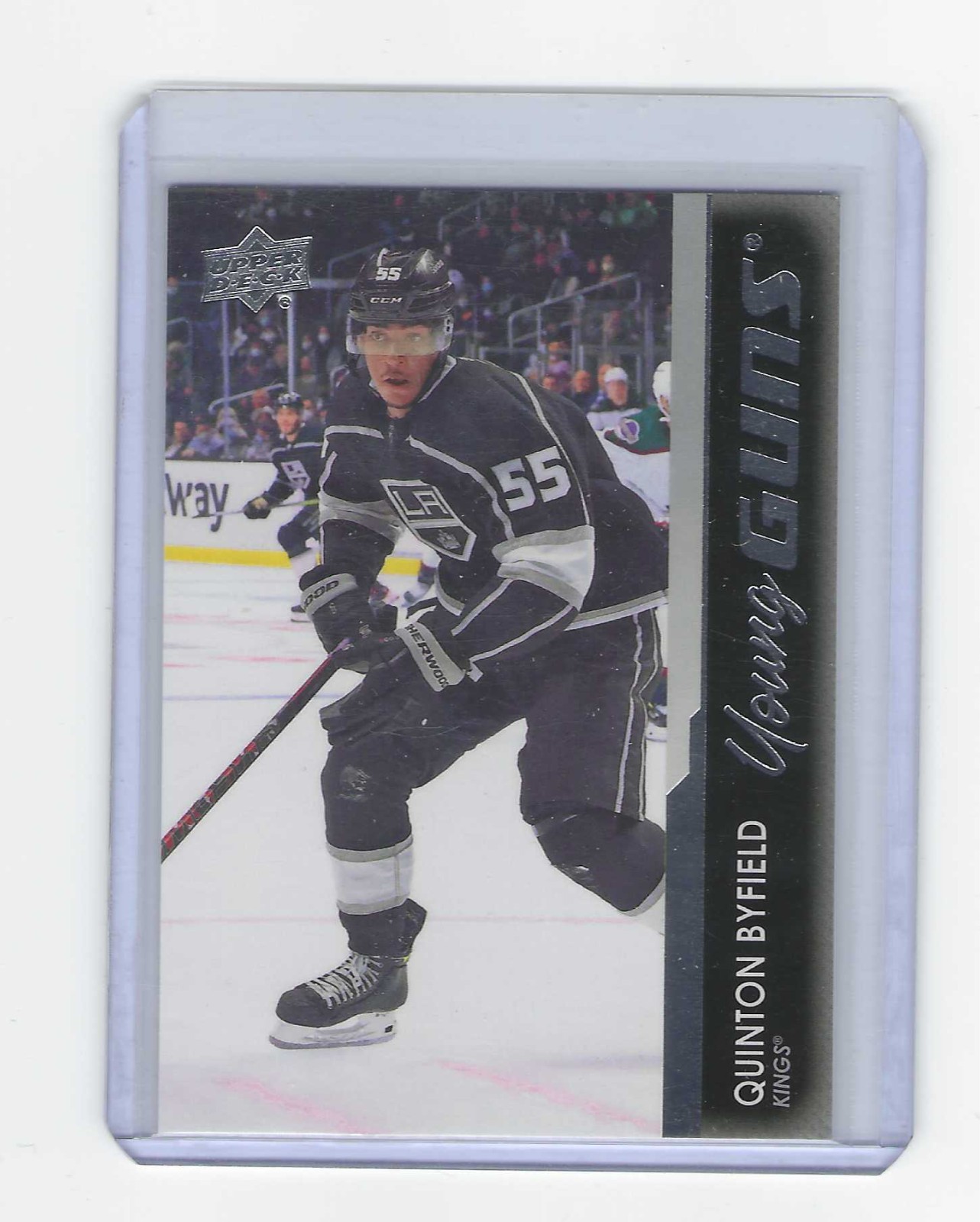 2021/22 UPPER DECK YOUNG GUNS QUINTON BYFIELD RC #488