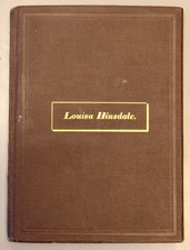 10/10 1877 Memorial Obituary Tribute Book for Louisa Hinsdale w/Photo Funeral