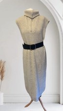 Jerernique sleeveless jumper Dress One Size Fits uk 10-16 stone BNWT