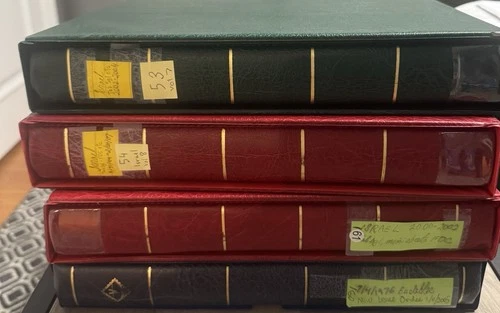 NobleSpirit No Reserve(9239) Incredible ISRAELMint & FDC 5 vol AlbumColl.