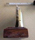 Geoff & Sandy Olson Alaska antler scrimshaw caribou moose belt buckle Alaskan — photo 2