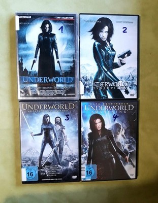 Underworld ~ Teil 1+2+3+4 ~ DVDs ~ Kate Beckinsale ~ in Deutsch