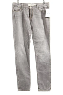 ABERCROMBIE & FITCH Jeans coupe-droite Dames Jeans T EU 36 gris clair - Photo 1/4