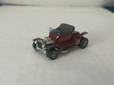 1967 Hot Wheels Hot Heap Red With Silver Interior Clean Mattel