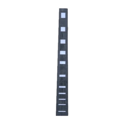 25.5'' Scale Ebony Block Inlay MOP 24 Fret Custom Shop 42mm Nut Fretboard Guitar 