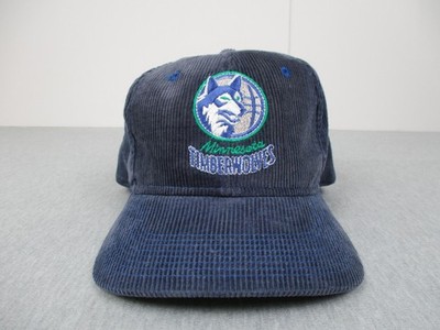 Minnesota Timberwolves Hat Cap Snapback Vintage Blue Mens NBA 90s The G Cap Nice