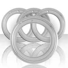 4 Rally Wheel Derby 15" Trim Rings x7 x8 for Chevy GM - VIEH0020