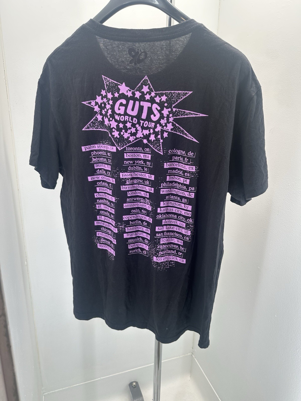Olivia Rodrigo Size XXL 2024 Tour Spill Guts Live Concert Tee image 2
