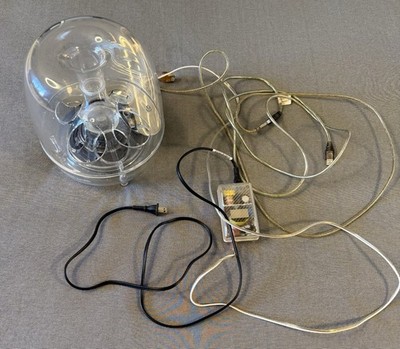 Harman Kardon SoundSticks I Gen 1 Clear Speakers Subwoofer Tested