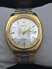 Seiko Automatic 37mm Silver Day/Date Dial Mens Watch 7009-8100