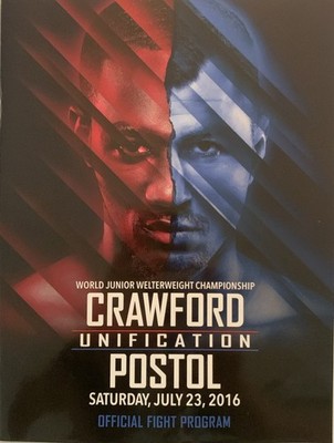Terence Crawford vs Victor Postol 2016 Program
