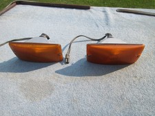1963-1964 Ford Truck Parking Light Bezels Pair F100 1963-1964 Ford Truck Parking Light Bezels Pair F100