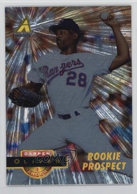 1994 Pinnacle Rookie Prospect Museum Collection Darren Oliver #233 m9e
