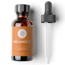 Pure Body Naturals Vitamin C Facial Serum, 1 Fluid Ounce