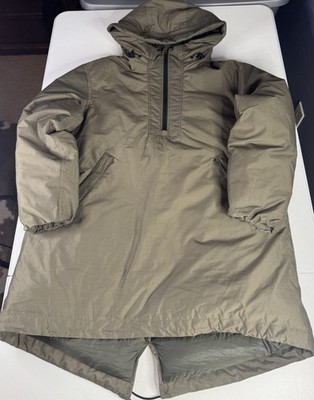 Snow Peak Japan Down Feather Anorak Hoodie Puffer Jacket Coat US XS JK-18AU002
