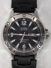 CITIZEN Eco-Drive E101-K004888 Solar Wristwatch Working Watch Only