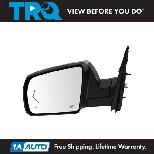 TRQ Power Fold Heat Signal Memory Chrome Mirror LH Driver for Toyota Sequoia