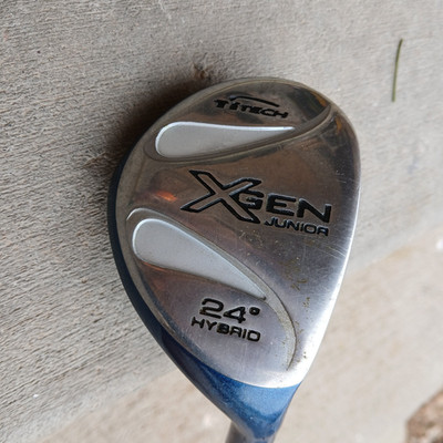Ti Tech XGen Junior 24 degree Hybrid 24* 5h Iron Golf Club RH