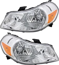 For 2007-2013 Suzuki SX4 Headlight Halogen Set Driver and Passenger Side
